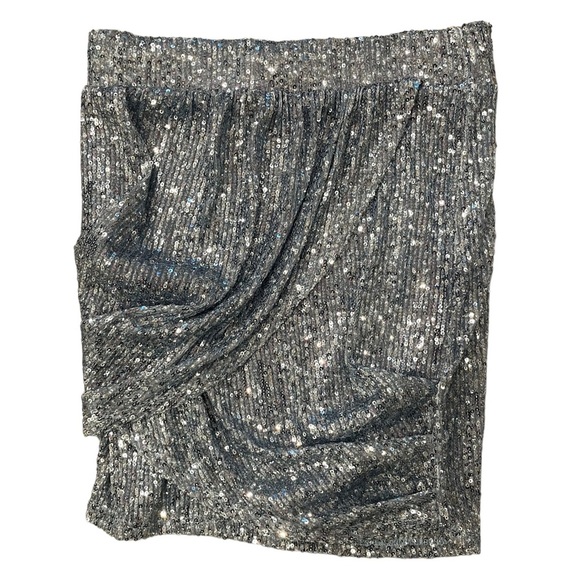 Fashion Nova - Baby Don’t Leave Sequin Skirt & Top Set - Women’s S - Picture 4 of 10